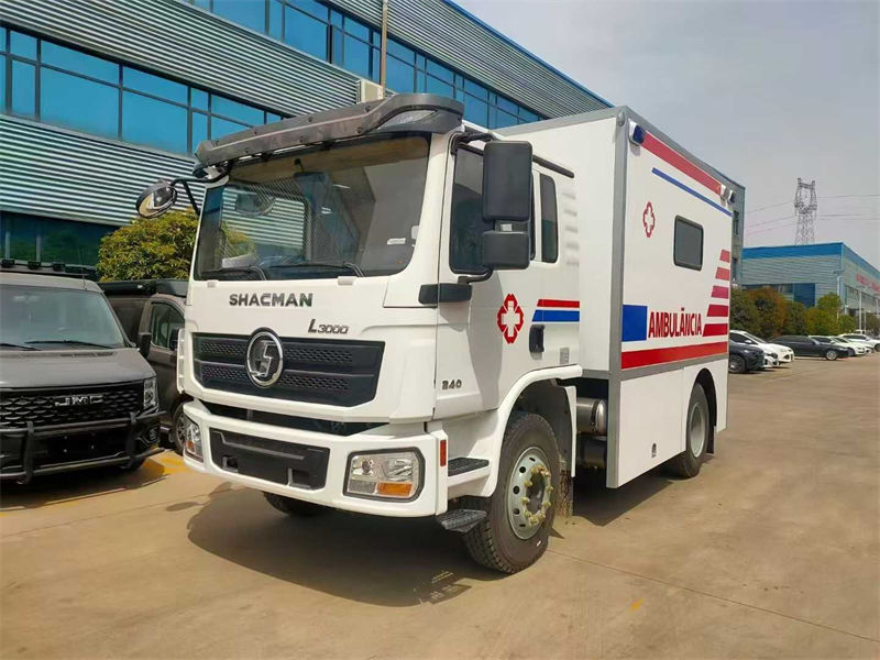 出口陜汽方艙救護車